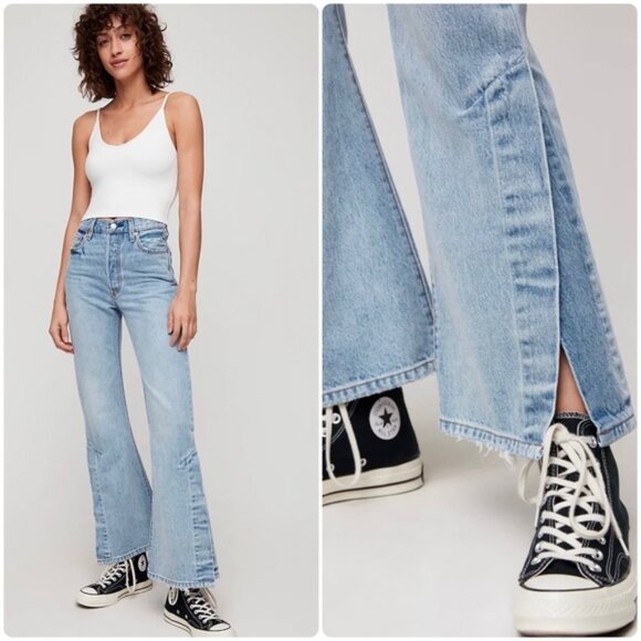 Levi's Ribcage Split Fare Jean 30 - Picture 1 of 16